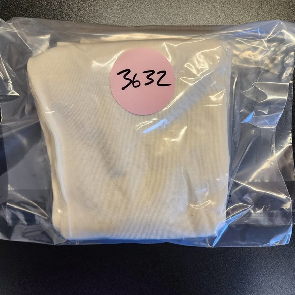 Hanna Andersson Organic Cotton Ivory Made in Peru Size 6-7 - Picture 4 of 4